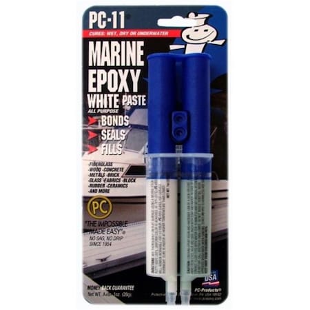 Protective Coating 1 Oz White Marine Epoxy Paste  010112